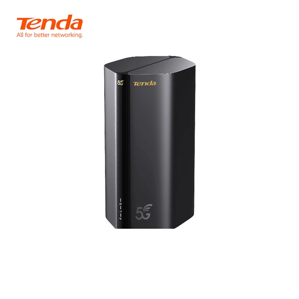 Tenda 5G03 Router ใส่ซิม 5G LTE Wi-Fi 6 AX1800 Dual-Band พอร์ต LAN Gigabit รองรับทุกซิม